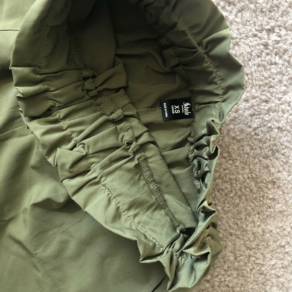 Shein army green Cigarette Pants - Picture 3 of 3